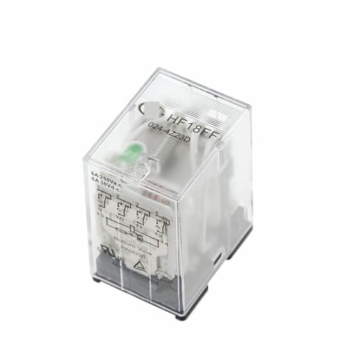 Relé HF18FF-012-4Z23D soluciona fallos de conmutación en sistemas de control de 12VDC 5