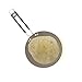 Hard Anodized Roti Tawa Pan – 10 Inch Nonstick Tava for Roti, Chapati, Dosa, Paratha Gas Stove Compatible Oil-Free Cooking Durable Handle Easy to Clean Cookware Thickness (4mm)