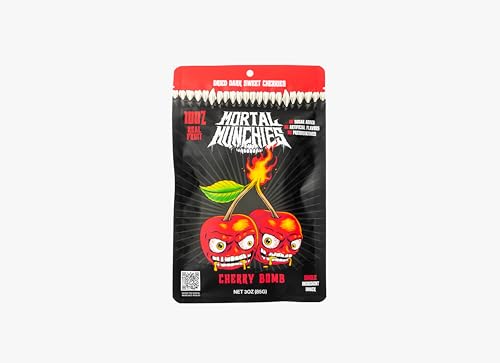 Mortal Munchies Dried Cherry 6-Pack, Real Fruit Snacks | Sweet, chewy dried cherries. Fat-free, non-GMO, no added sugar or preservatives for convenient on-the-go snacking - image 6