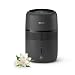 Philips Luftbefeuchter NanoCloud 5000 Serie, Schwarz, 4,5l, Räume bis 41m² | 275 ml/h, 6-25 db(A), App, Aromatherapie, Kompakt und leistungsstark, Auto- & Schlafmodus, Timer (HU4109/03)