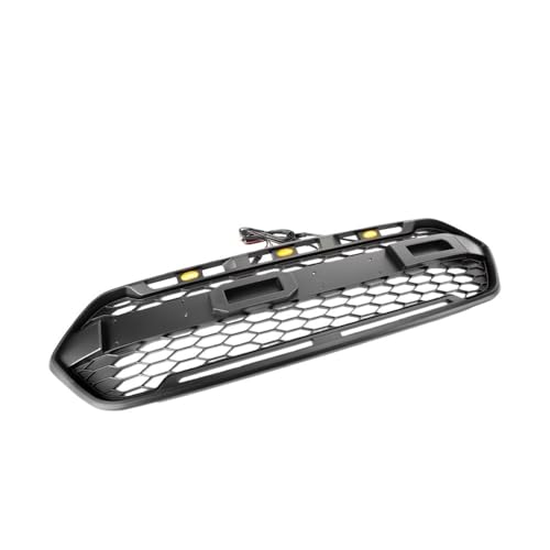 Calandre Transit 2018-2023 noire mate style Trail avec 3 LED