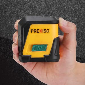 Prexiso 65Ft Laser Level Self Leveling With Mount Clamp & Prexiso 2-In-1 Laser Level Spirit Level With Led Lights, 100Ft Point & 30Ft Line #TOP1