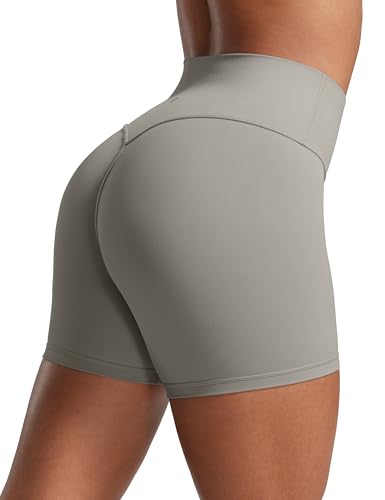 Image of CRZ YOGA Secretsculpt Biker Shorts 4 inch | Booty Scrunch Butt, Butterlift, Buttery Soft, Moderate Compression, Workout, Pilates, No Front Seam, High Waist, for Women