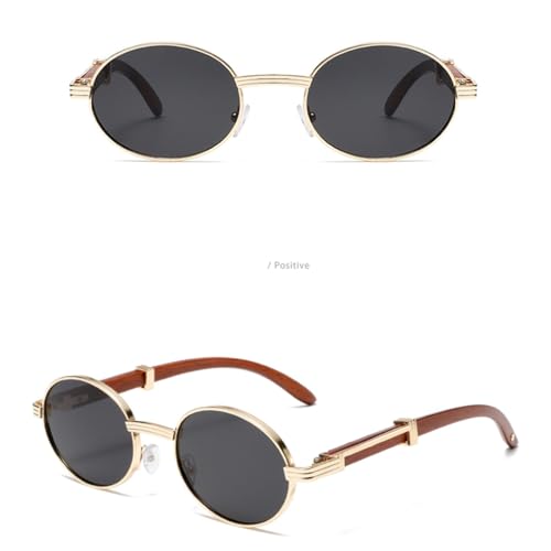 Sunglasses Uv400 Protection | Round Men Metal Rim Shades | Candy-colored Lens for Outdoor Sports & Driving4