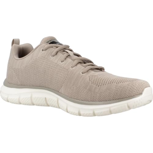 Skechers Herren Track Front Runner Schnür-Sneaker Oxford, Größe 43, Dunkelgrau/Schwarz, 40 EU – Ansicht 5