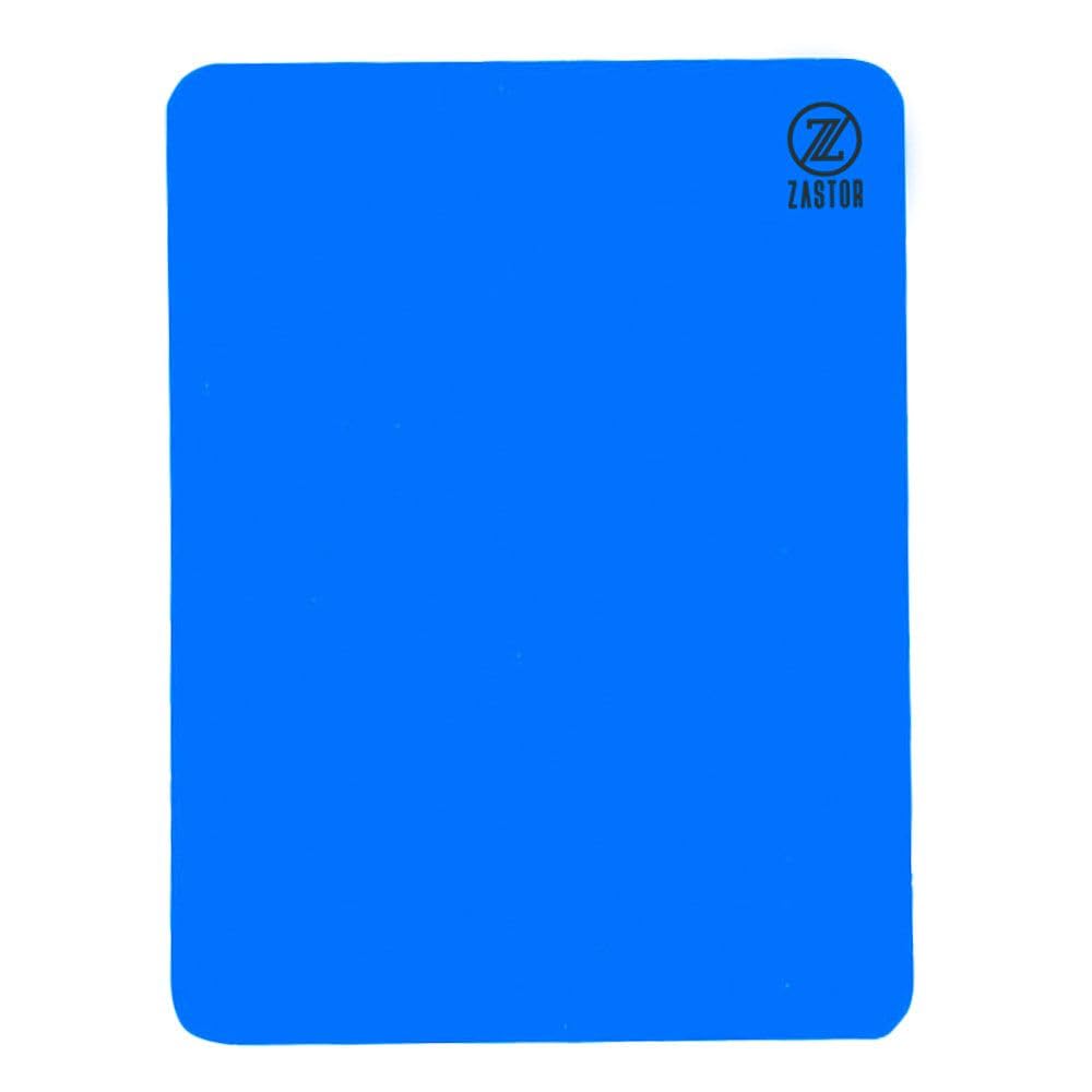 Tarjeta ARBITRO ZASTOR KAR Amarilla Color Azul