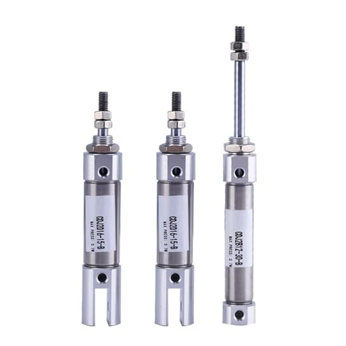 Cilindro neumático pequeño de 10 mm ideal para sistemas de automatización compactos