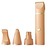 DRAGONRUN 4 in 1 Dog Grooming Electric Cordless Pet Hair Trimmer IPX7 for Trimmers USB Rechargeable Small