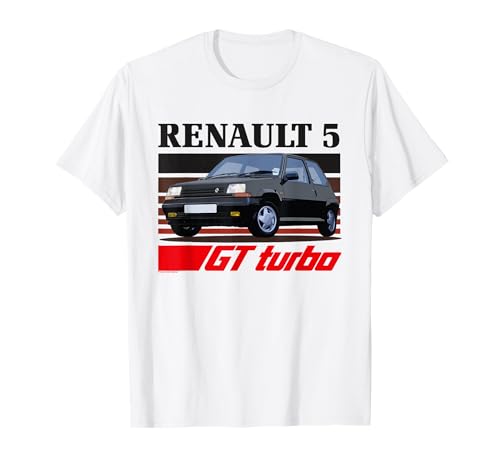 Renault 5 GT Turbo Gen 2 Rétro Hot Hatch T-Shirt