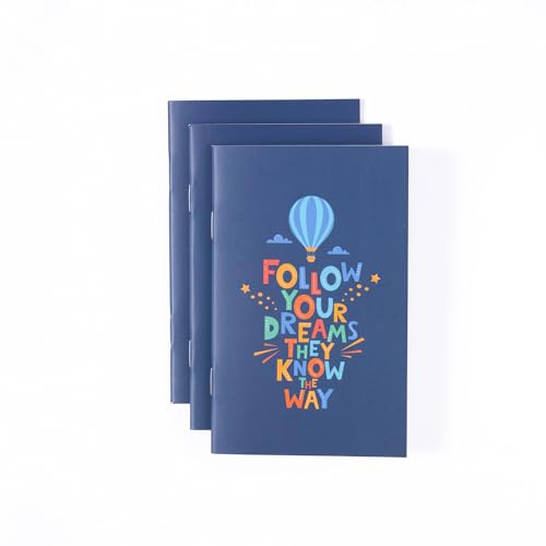 Carnet A7 ligné evelay avec crayons : lot de 18 blocs-notes colorés haute praticité