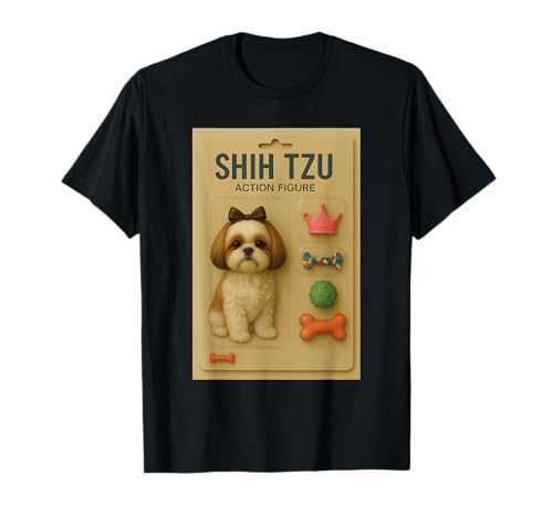 Shih Tzu Con Accesorios Camiseta