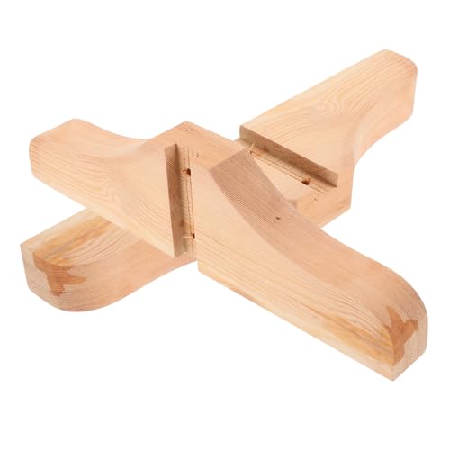 minkissy 2 Piezas Soportes de Madera Plegables para Separadores de Ambientes Máxima Estabilidad y Fácil Almacenamiento, Diseño Japonés Tradicional para Oficinas y Casas