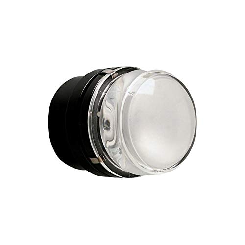Fresnel Wall/Ceiling Lamp noir/aluminium