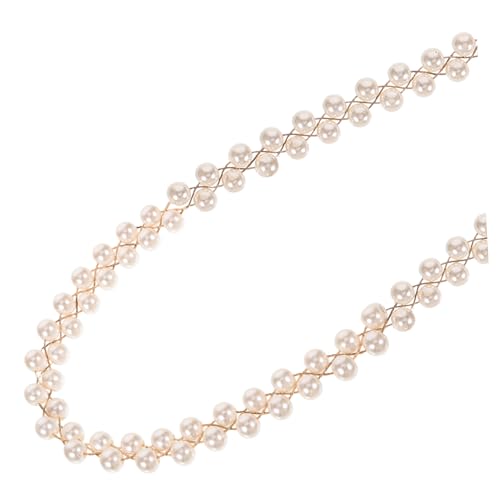 Elegant Double Row Pearl Waist Chain for Women Stunning Decorative Pearl Belt for Dresses Special Occasions and Parties Chic Accessory for Ladies3