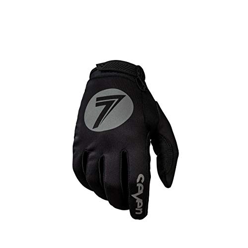 Seven MX Guantes Mx 2018 Annex Cold Weather Negro (L, Negro)