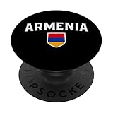 Photo Gallery stemma sportivo classico con bandiera armena popsockets popgrip intercambiabile Photo Gallery stemma sportivo classico con bandiera armena popsockets popgrip intercambiabile