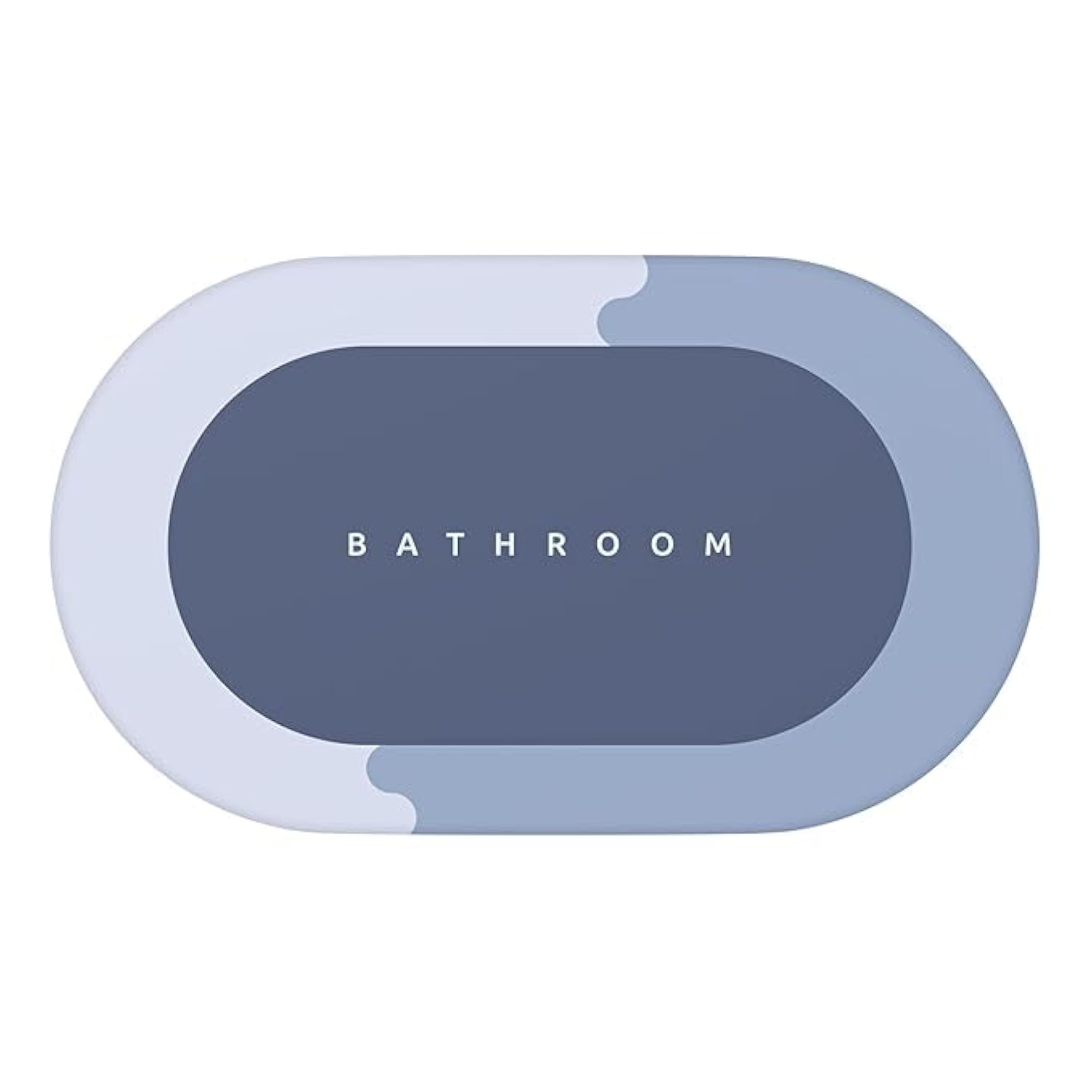 Super Absorbent Quick Dry Bathroom Mat, Multi Colour
