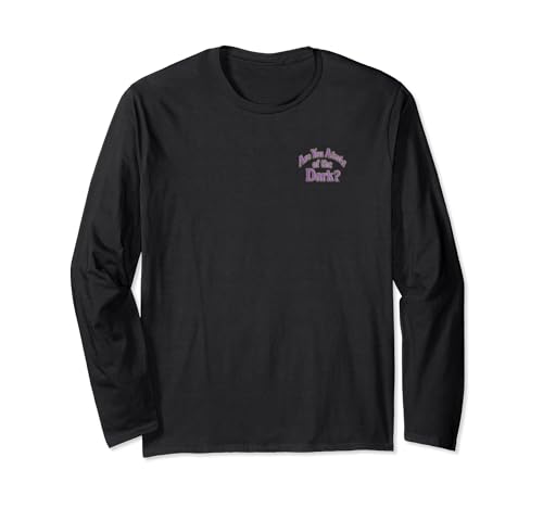 T-shirt violet Tale Of The Night Shift en coton avec typographie violette