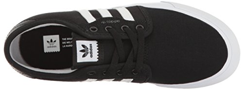 Adidas Originals Seeley Running Shoe, Black/White/White, 6.5 Us Unisex Big Kid #TOP4