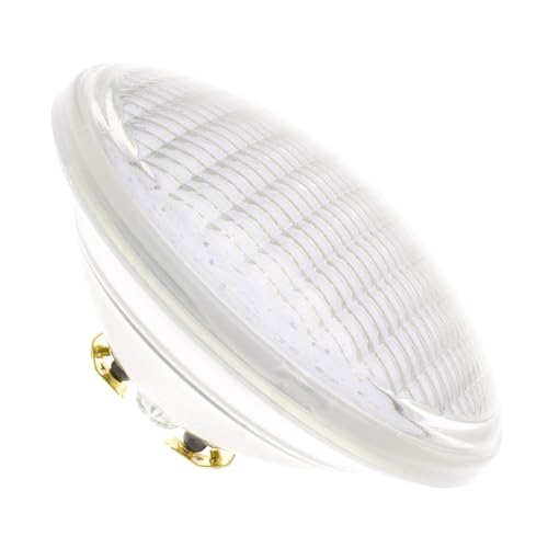 LEDKIA LIGHTING - Bombilla LED Piscina Sumergible | 18W PAR56 IP68 | 12V AC/DC | 1450 lm | Vidrio Resistente | Apta para Agua Salada, Blanco Frío 6500K, 1 Unidad, Vidrio