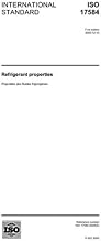 ISO 17584:2005, Refrigerant properties
