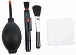 Camera Cleaning Kit with Air Blower,Lens Brush Pen, Cleaning Cloth, Lens Cleaner Kit for Digital SLR Cameras Mobile Phone Laptop, Cameras Cleaning Tool Accessories