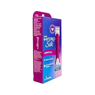 Schick Womens Hydro Silk TrimStyle Razor Bikini Trimmer (Pack of 6)