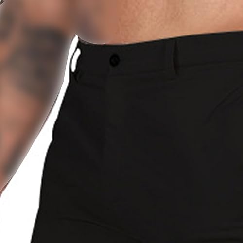 Pantalones casuales de negocios para hombre ideales para el campo de golf y la oficina 2