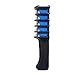Bluelover 1Pc Temporaire Teinture Couleur Cheveux Craie Soft Pastel Crème Peigne Salon Brosse-Bleu