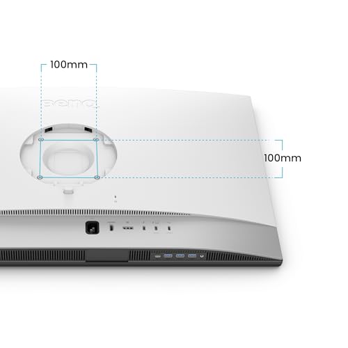 BenQ PD3226G 32” 4K UHD (3840x2160) 144Hz Monitor for Designers, IPS, 95% P3, 100% sRGB, 90W Thunderbolt 4, Software Calibration, KVM, Daisy Chain, Reflection-Free Nano Matte Panel, Height Adjustable