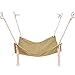 FUNAT Cat Cage Hanging Bed, Pet Breathable Cotton Linen Hammock, Cage Swing Cat Hanging Nest, Cat Hanging Pad Cat Litter Cat Hanging Hammock