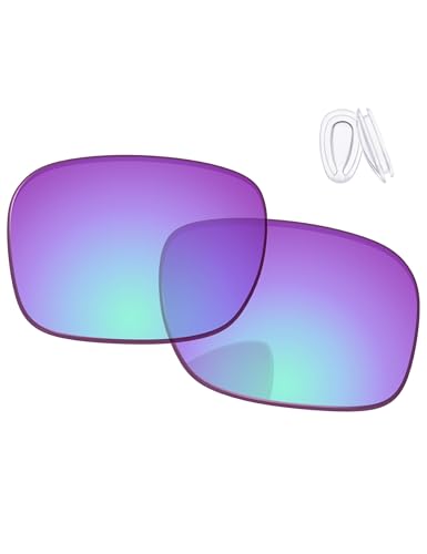 Image of Replacement Lenses & Nose Pieces for Oakley Holbrook Metal OO4123 55mm - Precision Fit, UV Block & Impact Resistant