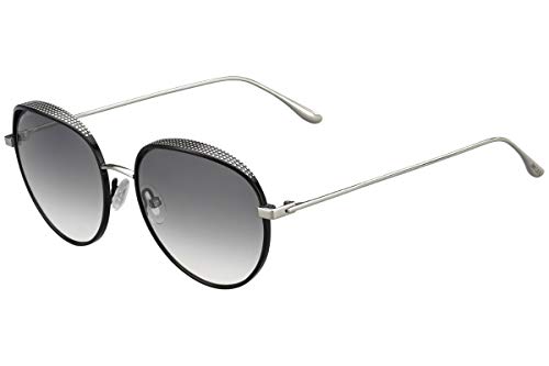 ジミーチュウ JIMMY CHOO ELLO/S 0JIN IC Ladies Sunglasses ブラックパラディウム/グレーシェイドレンズ レディース サングラス イタリア製 [並行輸入品]