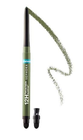 SEPHORA COLLECTION Waterproof 12HR Retractable Eyeliner Pencil 13- Matte Olive Green