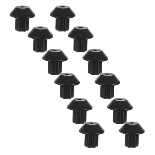 BESPORTBLE 48PCS Rubber Grate Feet for Gas Stove Burner Compatible with Wbk Replacement Foot Pads for Range Cooktop Protection and Scratch Prevention