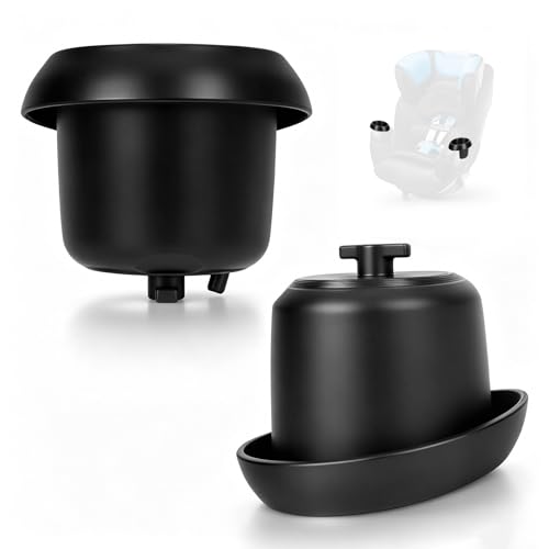 2Pcs Cup Holders Compatible with Evenflo Revolve 360 Extend Car Seat, with Left & Right Symmetrical Drink Holders, Durable & Easy to Install