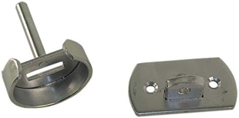 Shackless Padlock Security Hasp with Protective Piece Around The Lock Gate Locking Pin Set for 2010 American Lock A2000 Hockey Puck Padlock