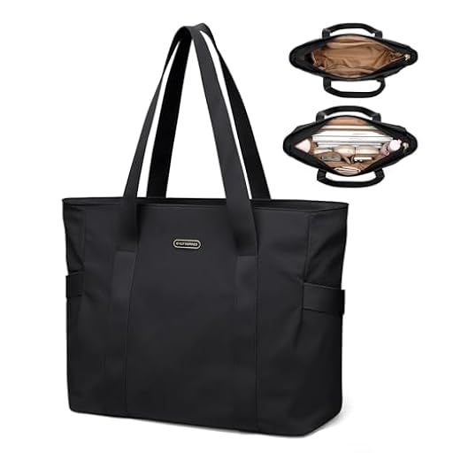 GOLF SUPAGS Bolsa Tote para Mujeres Bolso Hombro Multifuncional para Mujer de 14 Pulgadas Bolsa Tote Ligera para Negocios, Escuela, Viajes (Negro) | Ya disponible en tu tienda friki favorita! En mundofriki.es!