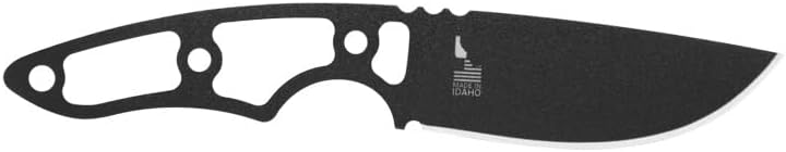Tops Knives TP3PR03: 3 Pointer Skeletonized Fixed Blade - Black Kydex/Belt Loop Sheath