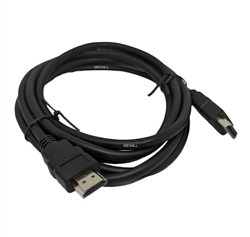 MIDHILL® 2M 4K HDMI Cable 2M HDMI Lead 2.0 Speed 18Gbps Support 4K@60Hz 2K@144/165Hz ARC, HDR, 3D, Compatible TV, Blu-Ray, PS4/5, Xbox one, Projector, Soundbar, Sky q, PC, Monitor, Laptop MIDHILL® 2M 4K HDMI Cable 2M HDMI Lead 2.0 Speed 18Gbps Support 4K@60Hz 2K@144/165Hz ARC, HDR, 3D, Compatible TV, Blu-Ray, PS4/5, Xbox one, Projector, Soundbar, Sky q, PC, Monitor, Laptop