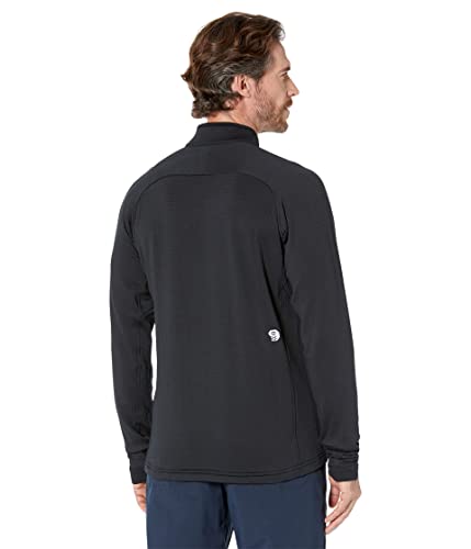 Image of Mountain Hardwear Men's Polartec Power Grid Half Zip Jacket | Stylish and Warm Jacket for All Outdoor Adventures