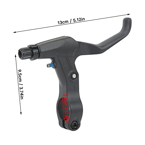 1 Pair Bicycle Brake Lever, Aluminum Alloy Bicycle Brake Handle, Lever V Brake Handlebar, Front Brake Rear Brake Universal Mountain Bike Replacement For Mountain Bike, Road Bike, Folding Bike, Mtb #TOP1