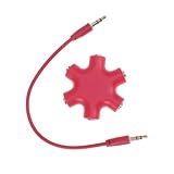 Adaptateur répartiteur d'écouteurs - inclus un câble de signal audio pratique, permet de l'utiliser plus librement, connecteur répartiteur audio