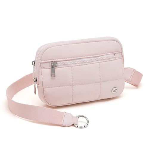 Image of WESTBRONCO Small Crossbody Bags for Women Nylon with Adjustable Strap, Zipper Crossbody Purse, 1L Shoulder Bag for Travel