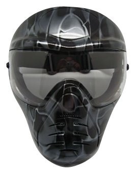 フェイスガード バイク スノボー サバゲー 用 防護 マスク フェイス