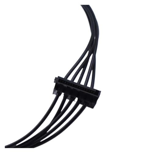 Cable de alimentación 6 Pin a 2 SATA 15 Pin miniatura 4