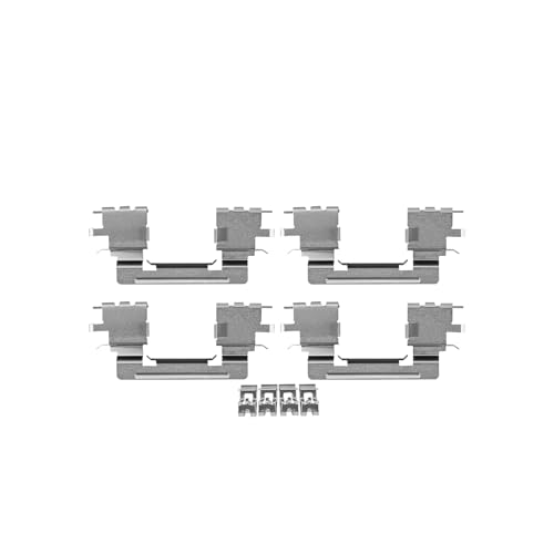 Image of Detroit Axle - Front Ceramic Brake Pads for 2002-2006 Lexus ES300 ES330 | Ceramic Brake Pads w /Hardware Replacement 2003 2004 2005