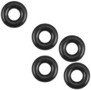 Juntas tóricas de goma de nitrilo de 2,7 mm de diámetro interior 6,3 mm OD 1,8 mm de ancho junta redonda 5 piezas