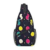 Praktische Umhänge- und Brusttasche: Die bequeme Umhängetasche kann über der Brust oder der Schulter getragen werden und bietet so freie Hände.