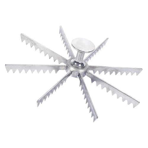 Cortador de pizza de aleación de aluminio de fácil limpieza con forma de engranaje, herramienta creativa para pizza, divisor de masa adecuado para porciones iguales